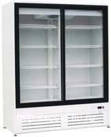Холодильный шкаф со стеклянными дверьми-купе DUET G2-0,8