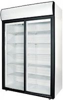 Холодильный шкаф Polair Standard со стеклянными дверьми-купе DM110Sd-S