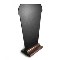 Меловая доска «Кофе с собой» 420х300 мм на деревянной подставке 